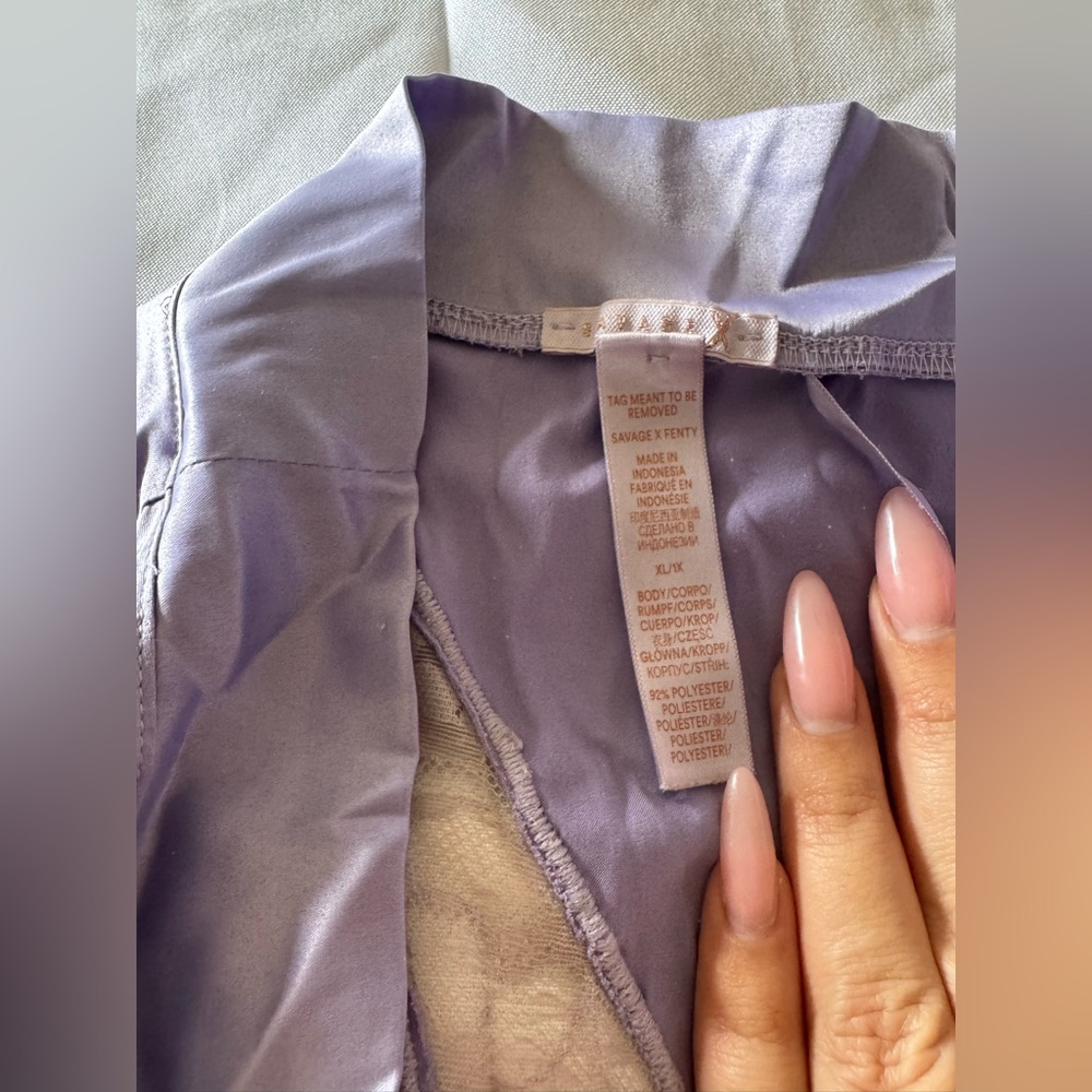 Silky Robe with Sash - Picture 3 of 5